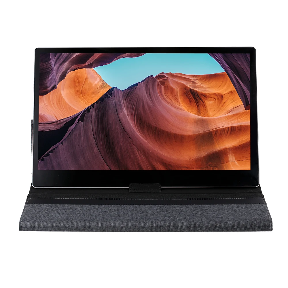Портативный монитор Arealer 15,6 ''светодиодный 4K ips экран расширения для переключателя/PS4/ПК/ноутбука с сенсорным экраном батареи