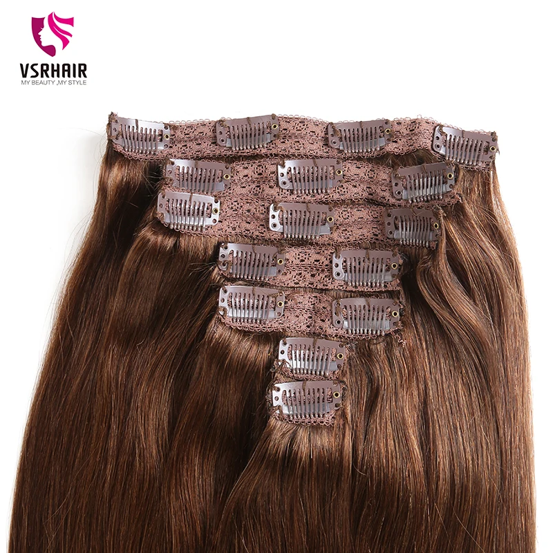 VSR 160 г 24 дюймов машина Remy (Реми) накладные волосы шелковистые двойные вытянутые