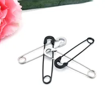 European Hot Sale Punk Style Safety Pin Stud Earrings For Women Men Stainless Steel Piercing Jewerly Earring