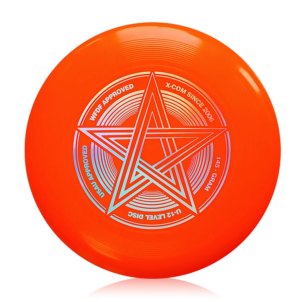 Plastic Flying Discs Outdoor Sport Flying Saucer Disc for Juniors Kids Adult Beach Throw Catch Play Toy 9.8 Inch 145g