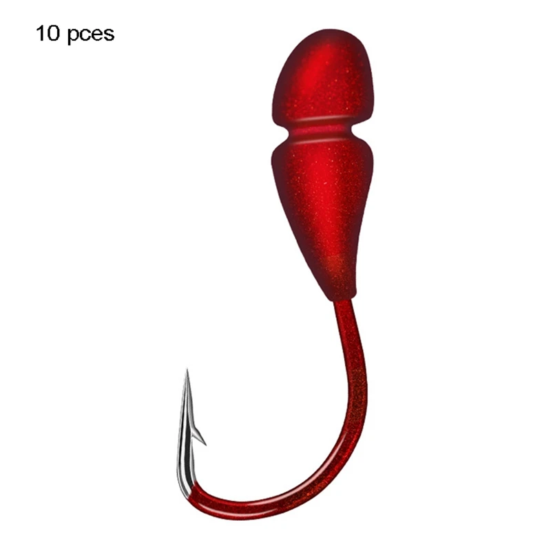 10pcs / Lot fishing hook stainless steel japan barbed reverse hook accessories fishing supplies lure carp fishing tackle