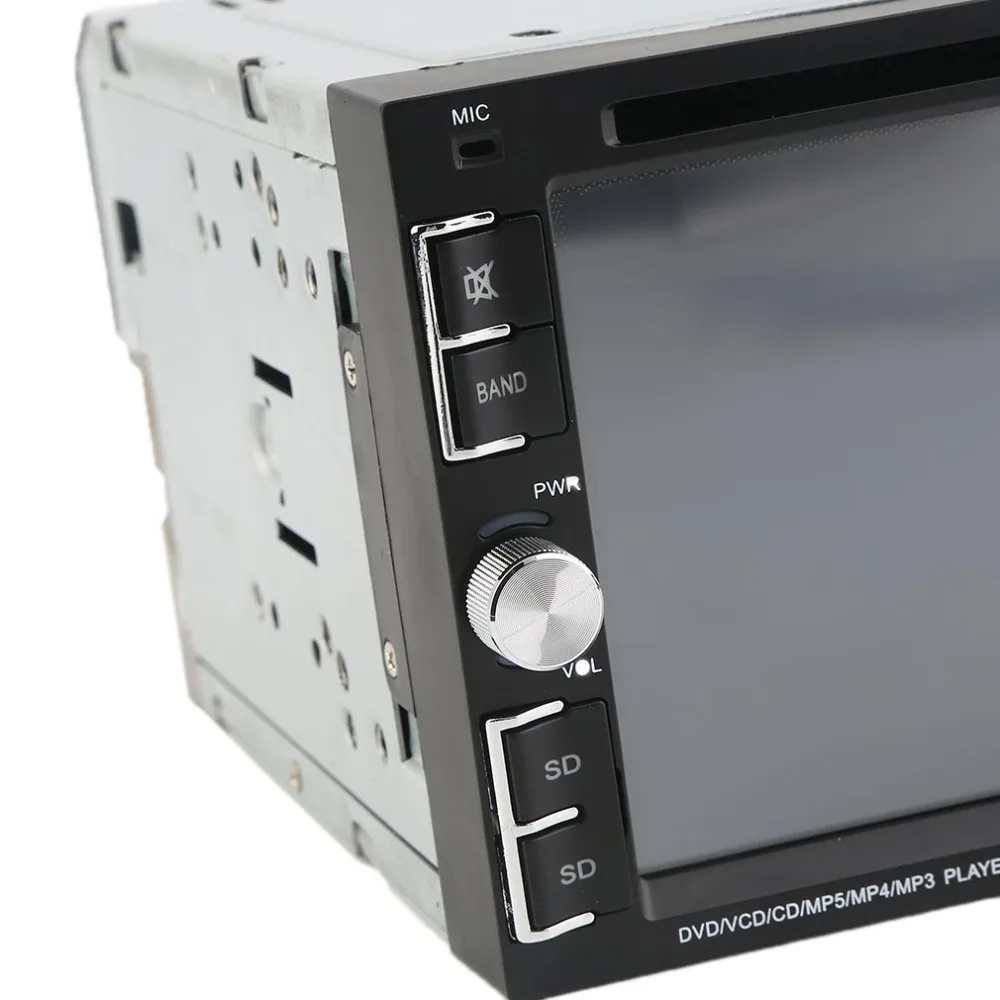 6205 двойной 2 Din 6,2 дюймов Автомобильный Стерео DVD CD MP3 плеер в тире Bluetooth для Ipod Авто HD ТВ Радио Видео аудио камера парковка