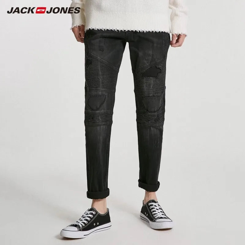 JackJones зимние мужские трендовые удобные хлопковые Стрейчевые тонкие уличные