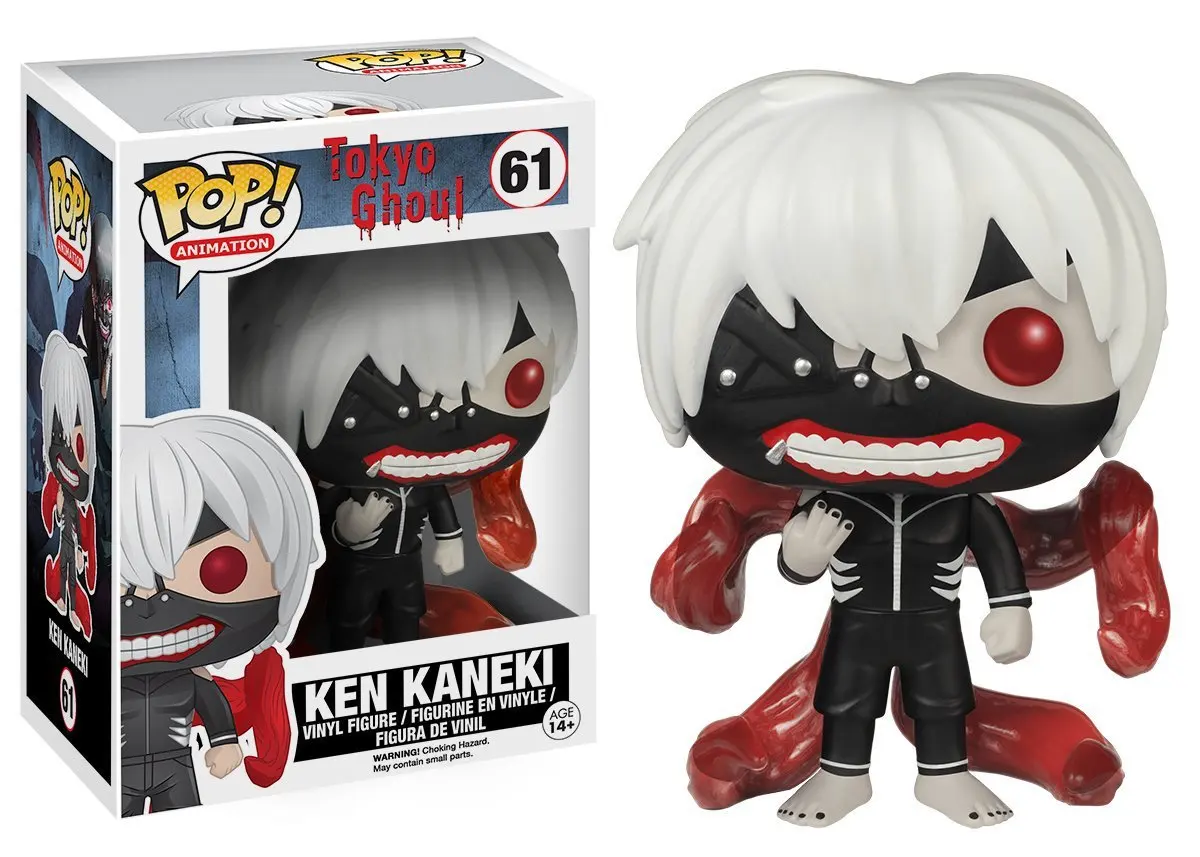 Diffuse Will Аниме ПОП#61 Kaneki Кен Пробуждение сороконожка симпатичная капсула игрушка украшение Гараж Комплект