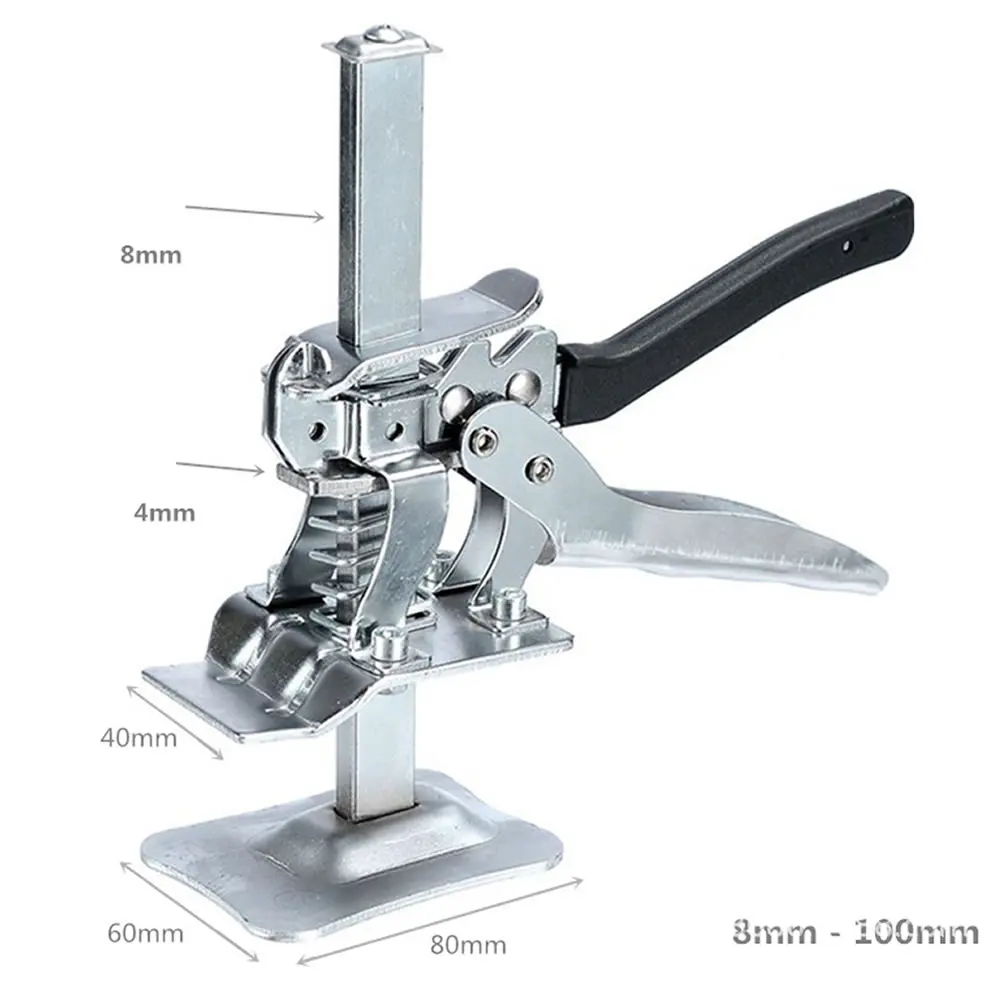 Labor Saving Arm Door Use Board Jack Cabinet Lifter Multifunction Plaster Sheet Repair Anti Slip Hand Lifting Tools Stroke 10cm