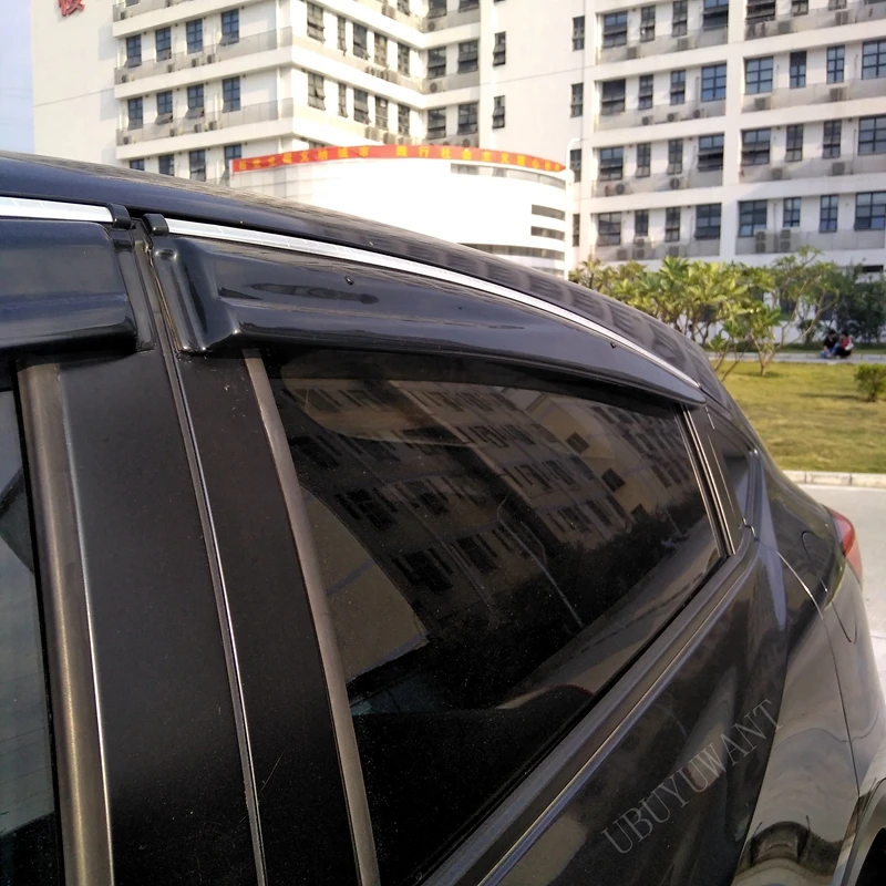 Подходит для Honda Vezel XRV XR-V 4 шт./компл. окна козырек Vent Оттенки Защита от солнца дождь дефлектор гвардии авто аксессуары