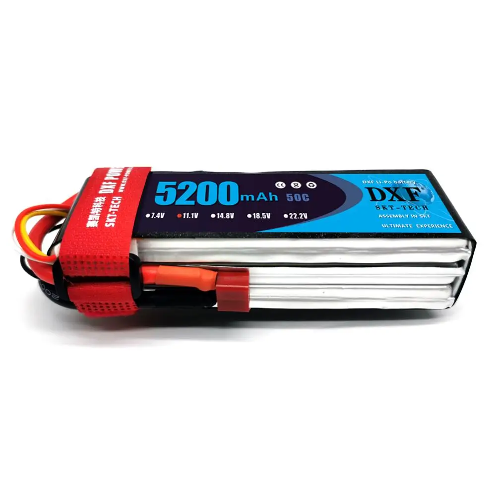 Аккумулятор DXF Lipo 3s 11 1 В 5200 мАч 50C MAX 100C для Romote Control Bateria Drone AKKU Helicopter Quadcopter Boat Airplane Car