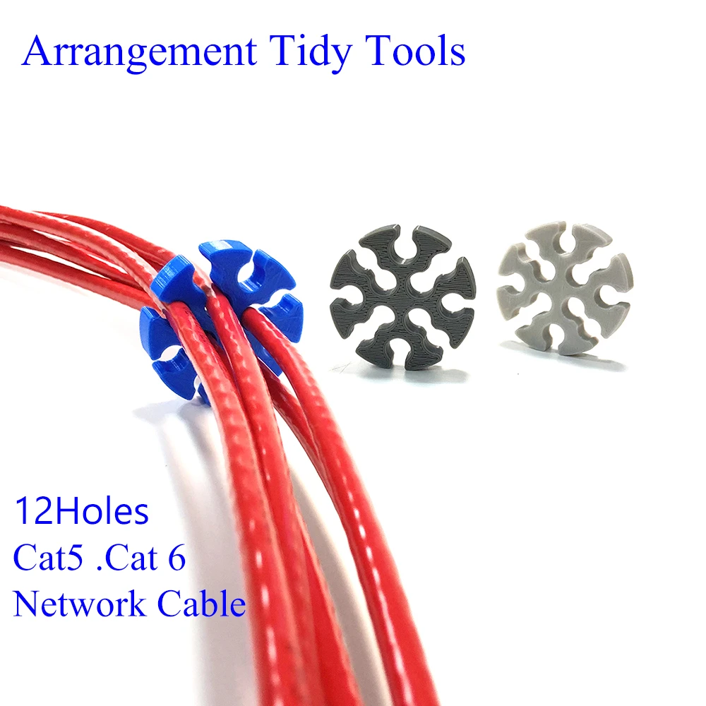 Network Cable Management Comb Tools Wire Network Module Arrangement Tidy Tools for Computer Room