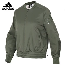Адидас Noe FEM JKT WV бомба базовый Зеленый стильный женский бег Jas Спорт Kleding ветрозащитные толстовки