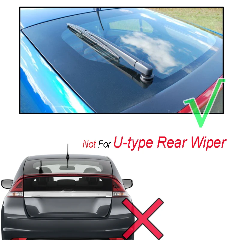 Xukey 3 шт./компл. спереди и сзади стеклоочиститель лезвия для Honda Insight 2 2011 2010 2009 2" 16" 16"