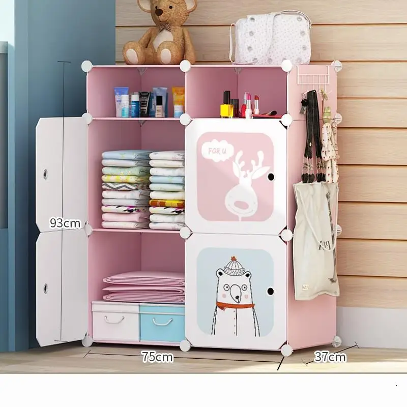 MODEL G Meble комод для Szafa Meuble Range Armario Armazenamento Penderie шкаф Mueble De Dormitorio мебель для спальни шкаф - Цвет: MODEL G