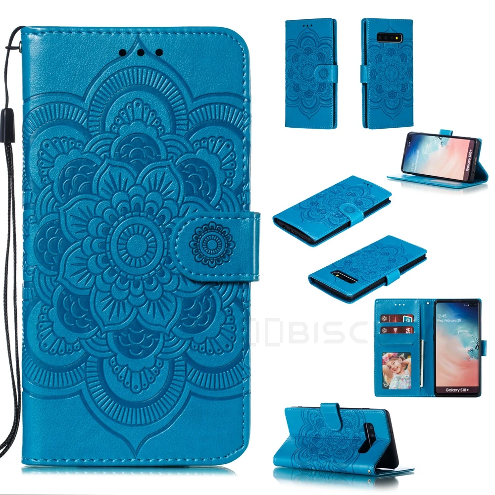 Phone Case Flip Case For Samsung Galaxy A50 A10 A30 A40 A70 A20e A7 A6 J4 S20 S9 S10 Plus Note 10 Lite 9 20 Wallet Leather Phone Cover leather phone case leather wallet case leather case