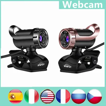 

Automatic White Balance Camcorders High Quality Computer Camera Webcams Built-In Sound-absorbing Microphone Mini Computer Camera