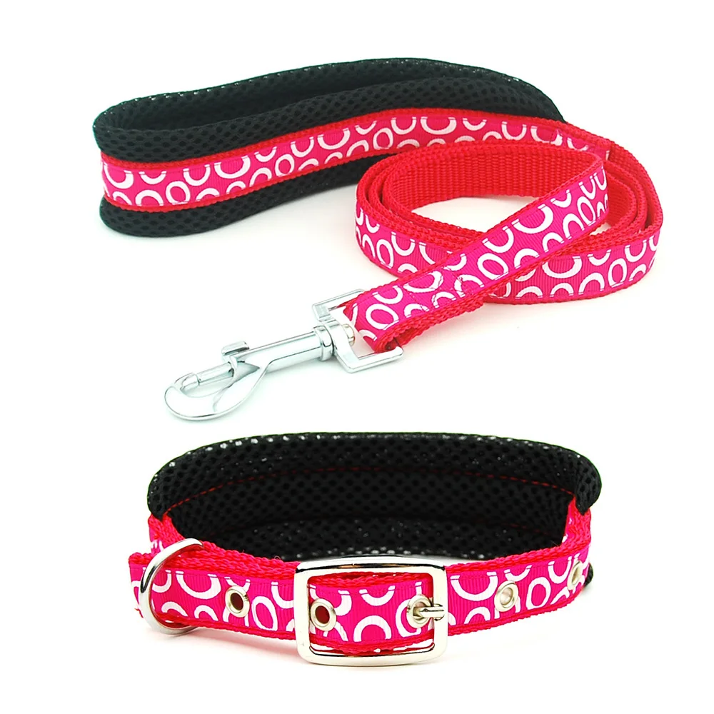 

Pure Color Webbing Dog Collar Adjustable Neck Strap For Large Medium Small Pet Dog