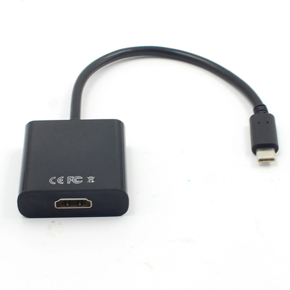 Тип C USB-C к HDMI/VGA/DVI USB концентратор мужчин и женщин конвертер для ноутбука телефон HDTV монитор проектор