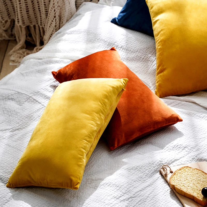 Luxurious Velvet Cushion Cover for Sofa - Nordic Decorative Pillow Cover, 30x50cm
