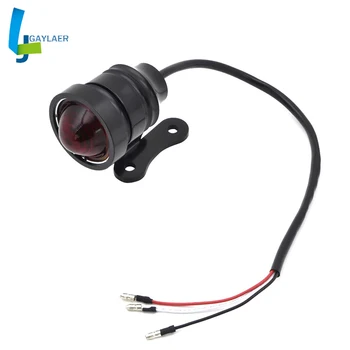 

Motorcycle LED Tail Brake Rear Light Bracket Holder for Yamaha Honda Bobber Chopper 12V Motorbike Turn Signal Brake Lights