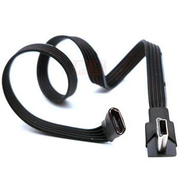 

Left & Right & UP & Down Mini USB male to Micro USB B feMale data charger cable adapter converter charger data cable 0.1M -1M