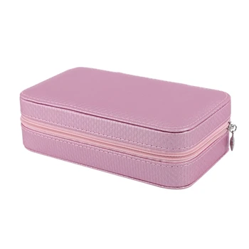 

Portable Jewelry Box European Small Earrings Ring Storage Box Travel Jewelry Box