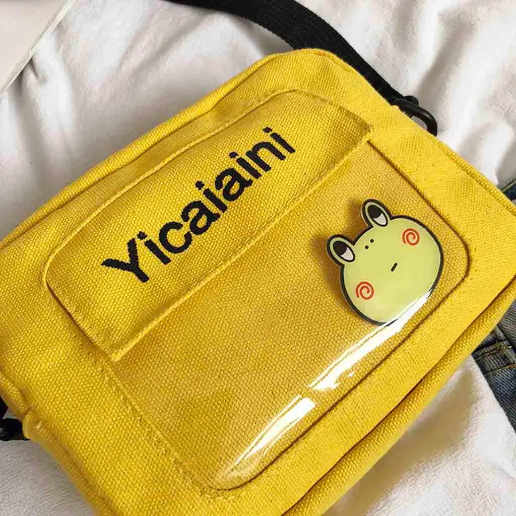 Women Handbag New Canvas Bag Student Shoulder Small Messenger Shoulder Bag Phone Wallet Bandolera Bolsa Feminina#25