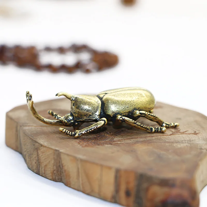 Bronze Beetles Miniature Figurine (3)