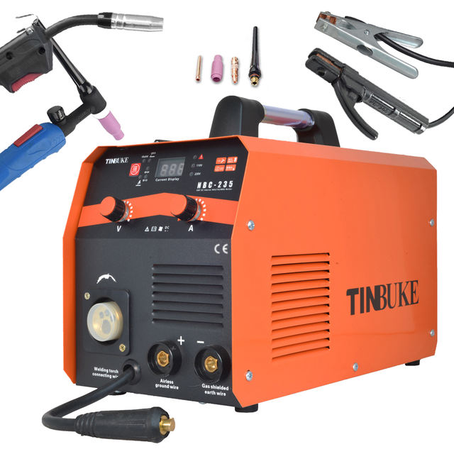 NBC235 Semiautomatic Welding Machine 3 in 1 MIG/TIG/MMA 110/220V MIG