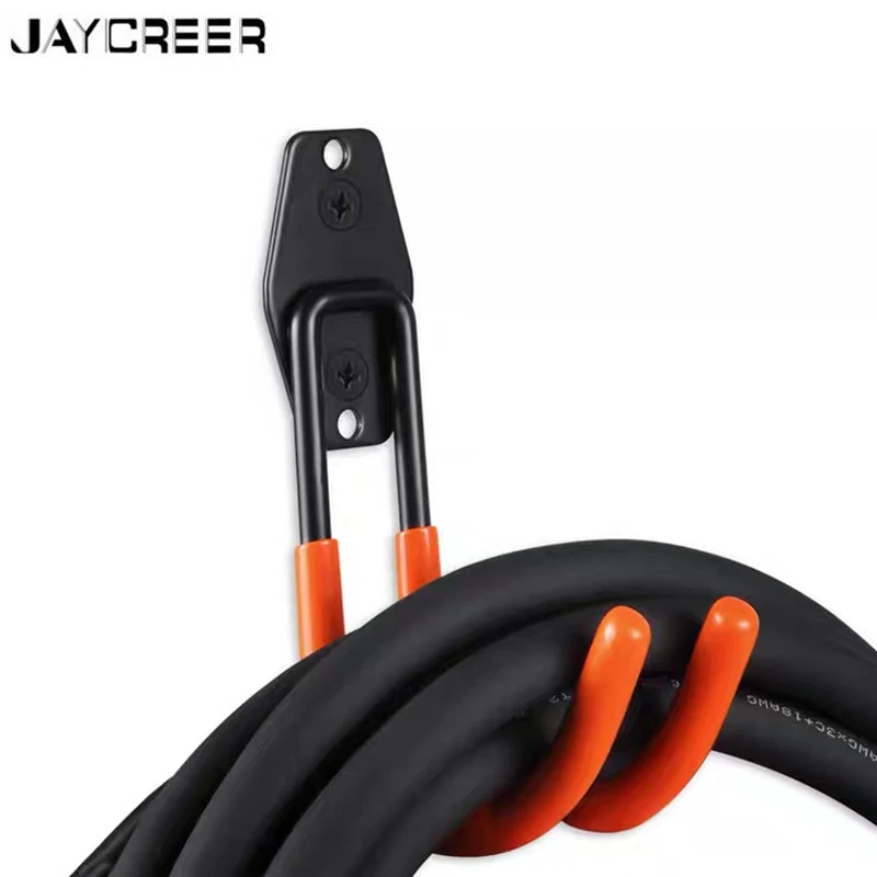 JayCreer EV Charger Cable J Hook ,Black / Orange Color AliExpress