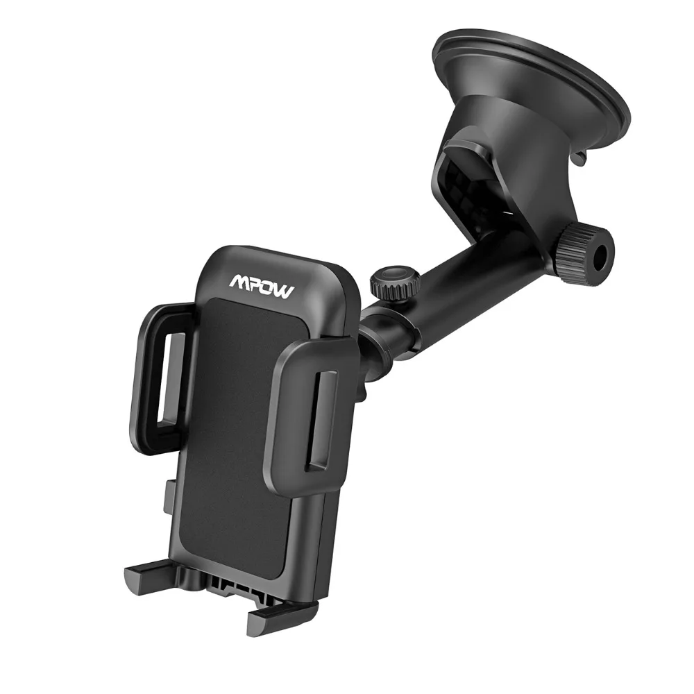 Mpow 4-6 inch Adjustable Dashboard Cellphone Car Mount Universal Car Phone Holder Stand with Strong Sticky Pad For iPhone XSX8 (8)