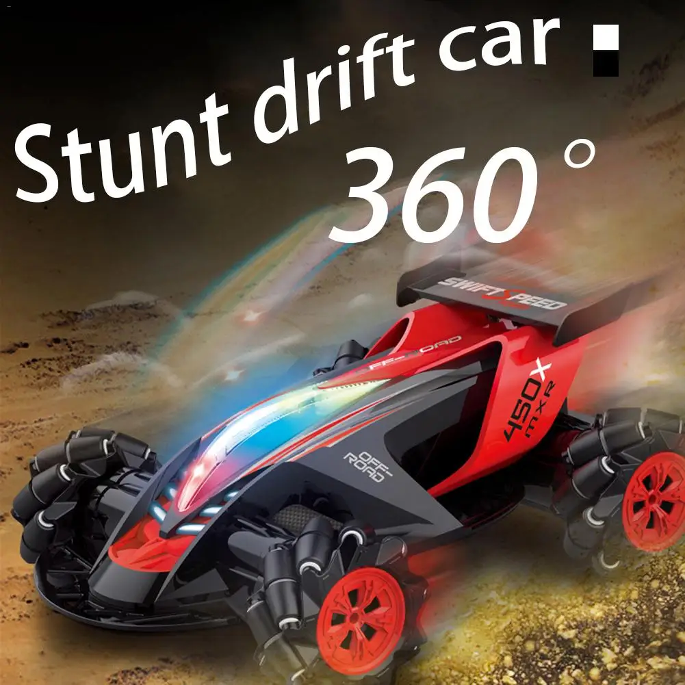 

1/10 Remote Control Car Toy For Children Climbing Car 360 Degree Stunt High Speed Drift Car Toy Christmas Gift For Children