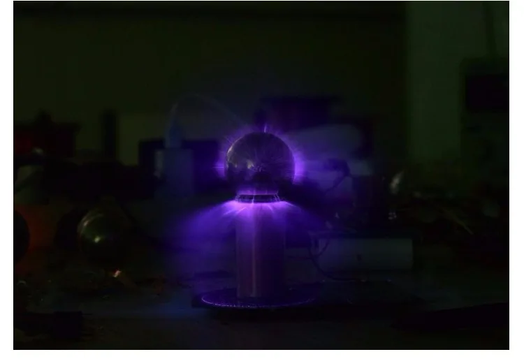 Супер мини искусственный грозогенератор Тесла Катушка высокой эффективности преобразования научное экспериментальное оборудование