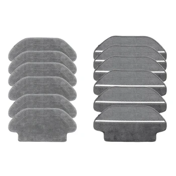 

12 Pieces of Mop and Rag Cleaning Cloth Compatible with Xiaomi Mijia ing Robot STYJ02YM