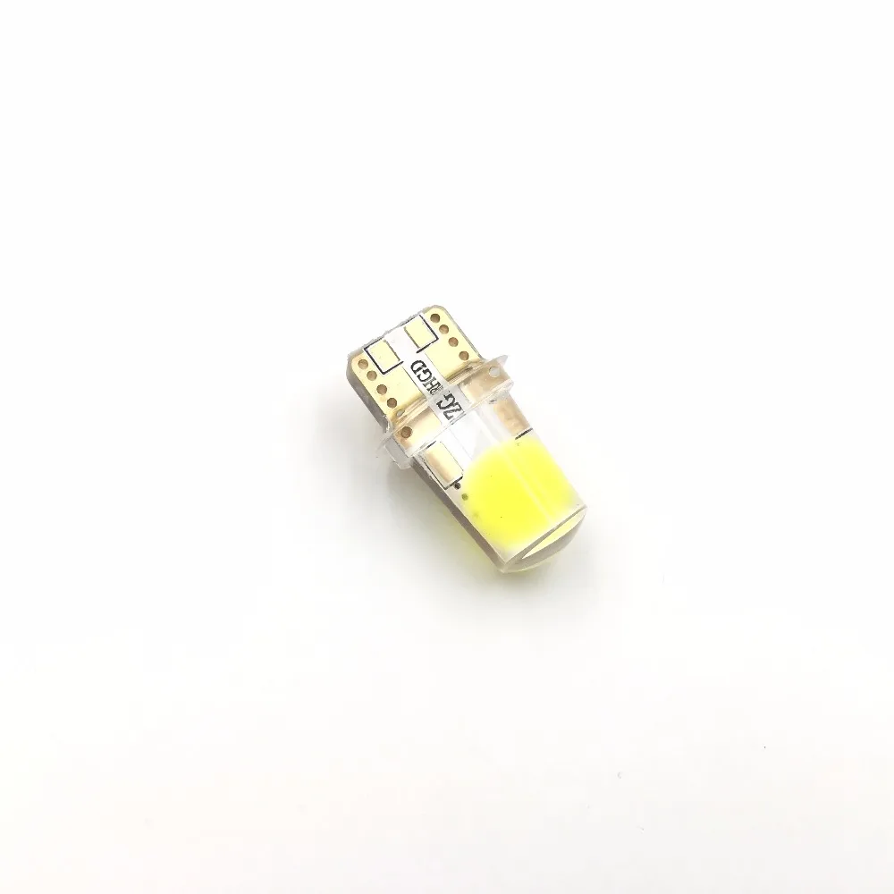 20 штук Светодиодный W5W T10 194 168 COB 8SMD светодиодный парковочная лампа авто Клин