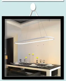 Креативные подвесные светильники светодиодные Современные для столовой акриловые+ металлические подвесные потолочные лампы Домашнее освещение для кухни