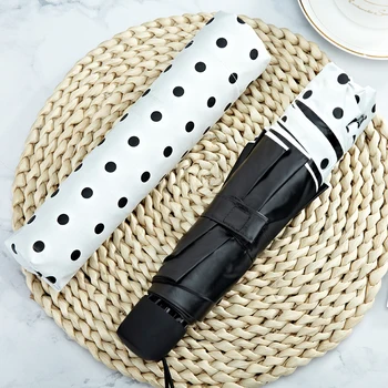 

Cute Mini Automatic Umbrella Women Folding Uv Protection Fashion High Quality Rain and Sun Umbrella Regenschirm Rain Gear MM60YS