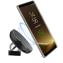 Магнитное автомобильное Qi Беспроводное зарядное устройство для iPhone 8 X XR XS для samsung s10 9 8 7 xiaomi Мобильный телефон быстрое зарядное устройство зарядная док-станция