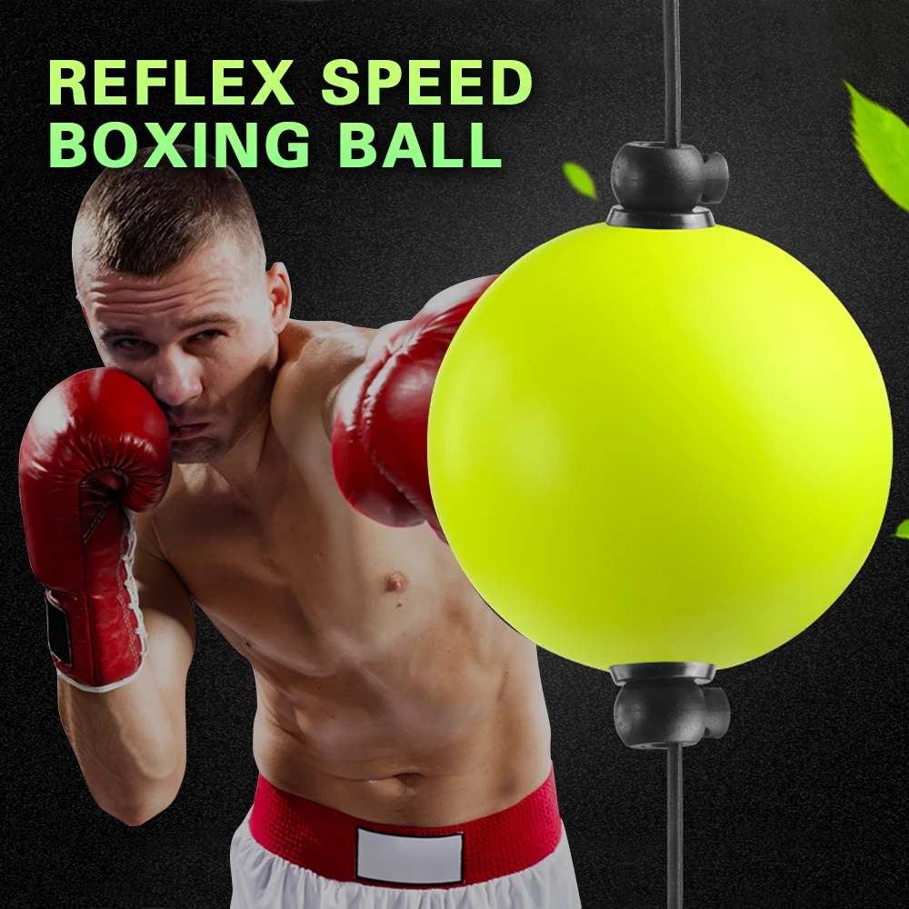 Boxing Ball reflex Speed Fitness Equipment MMA Sanda Hand Eye Reaction