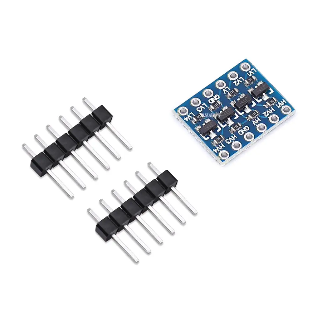 5 шт. 4-канальный преобразователь логического уровня IIC I2C двунаправленный модуль