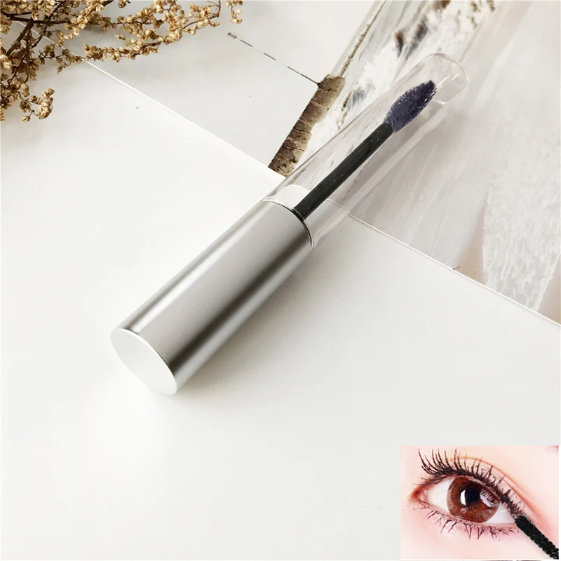 1Pc Portable Empty Black Eyelash Tube Mascara Cream Vial Fashionable Refillable Bottles Makeup Tool Accessories