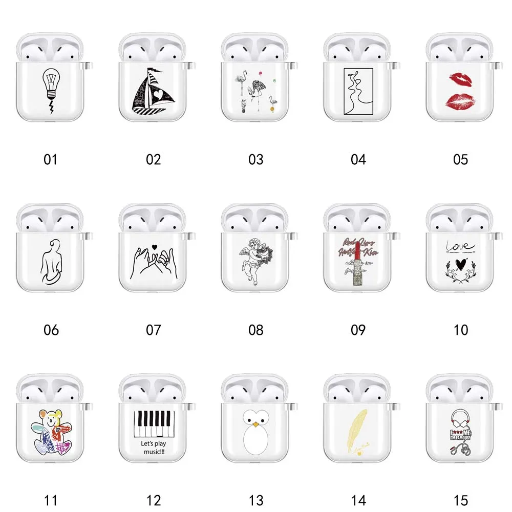 Apple airpods 1/2,a1523,a1722,a2032,a2031イヤホン用シリコン
