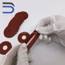 Высокое качество 200 штук Красная резиновая присоска для смещения 66.028.401 32X13X0,8 мм