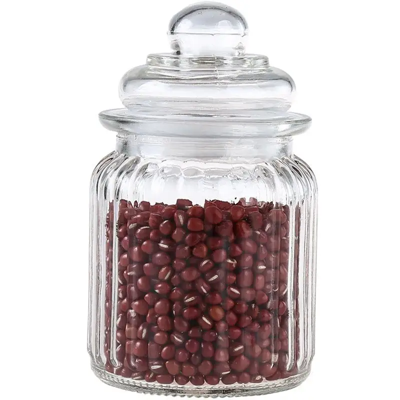 Glass Jars For Spices Slimes Seal Storage Jar Bottle Home Organizer Coffee Sugar Tea Container Bowl Kitchen Mason Jar Cans Bank