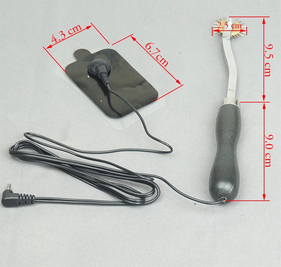 Электрический Wartenberg Wheel Estim Kit многоразовые вагинальные соски стимуляция десять