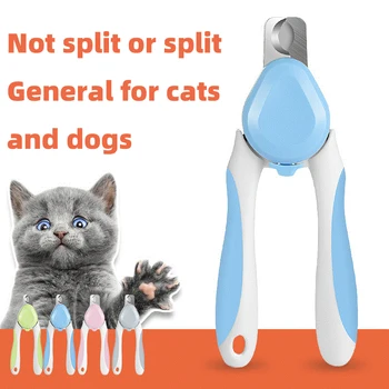 

Professional Pet Cat Dog Nail Clipper Cutter Stainless Nail Clippers With Steel Grooming Lock Claw Scissors Scissors