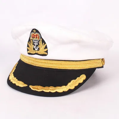 Мужские матросские кепки для выступлений в стиле ретро, темно-синие шапки для женщин, английская Студенческая Кепка, Мужская кепка для полиции, адмирал, военная Кепка s - Цвет: Style 8