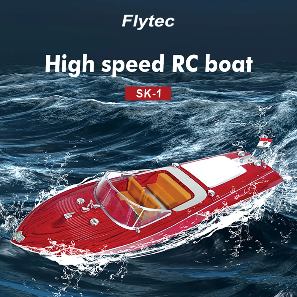 

20km/h Flytec V001 RC Boats 2.4G Wireless Remote Control 4CH RC Yacht Boat Electric Sailing Boat 20km/h High Speed RC Boats Toy