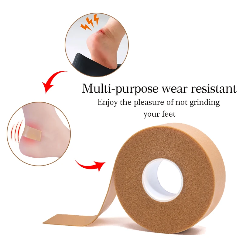 Sumifun 2pcs Foot Corn Calluses Toe Finger Protector High Heel Feet Pads Cuttable Anti-friction  Feet Pain Relief Sticker D2110