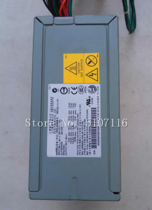 Для DPS-600MB G 600W мощность серверной рабочей станции будет полностью протестирована перед отправкой