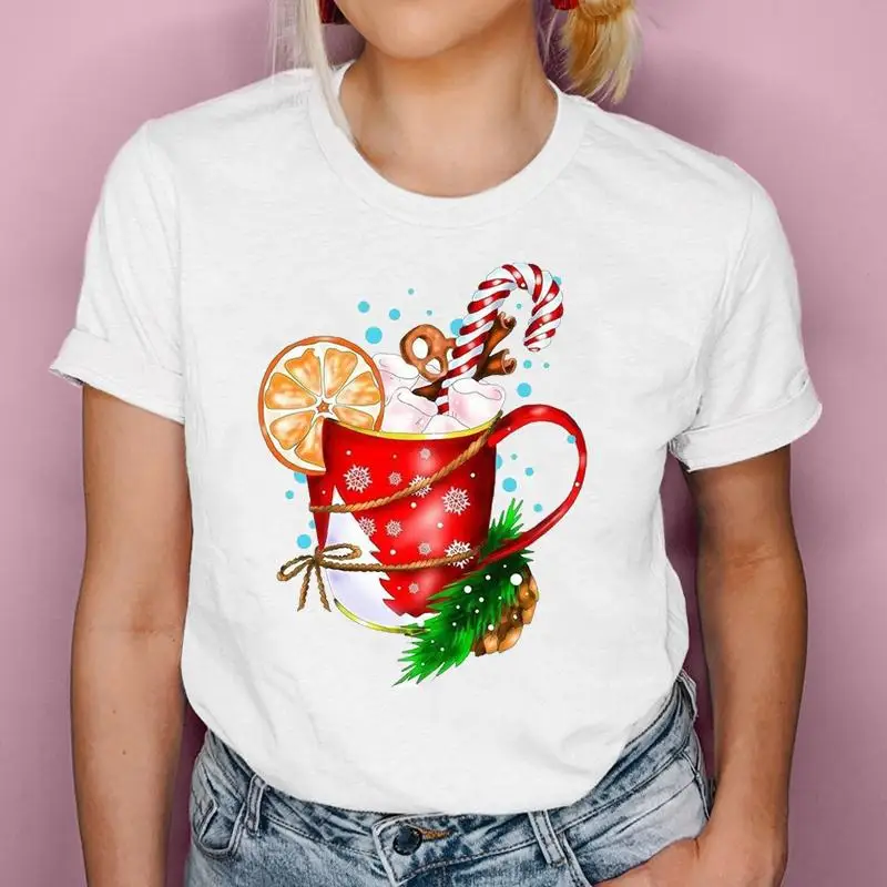 Cartoon Female Tops Tees Tshirt Clothes 