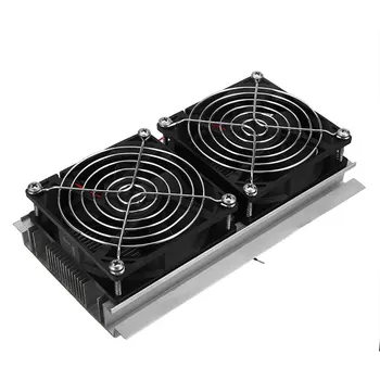 

Cold Conduction Module 1pc 12V 10A 120W Semiconductor Radiator Module Double Fans Thermoelectric Peltier Cooling System Kits
