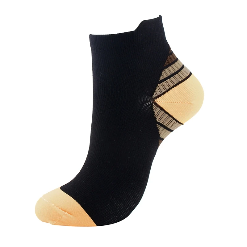 Компрессионные носки для бега и велоспорта эластичные термостойкие гладкие прочные носки из полиэстера и нейлона с принтом чулочно-носочные изделия Аксессуары для обуви